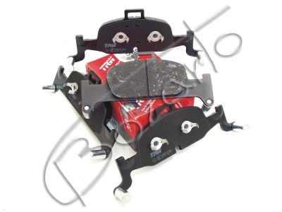 Klocki hamulcowe TRW Cotec Audi A4 B9 A4 B9 allroad A5 II F53 A5 II sportback F5A A6 C8 30 40 45 A7 Sportback 35 40 45 Q5 II Q5 Sportback FYT komplet PRZÓD do zacisków 4 tłoczkowych do tarcz 318/ 338mm