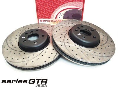 Tarcze hamulcowe BMW G20 G21 340i 340d Mild hybrid G30 G31 540d 540i xDrive M550 G32 640d 640i G11 740e 750d 750i G14 G15 G16 840d 840i M850i X5 G05 40i 45e 50i X6 G06 40d 40i M50 X7 G06 40d 40i PRZÓD 374x36 wersja GTR